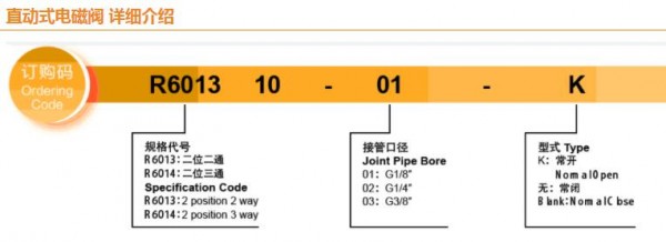 RYZDH 直動式電磁閥系列