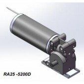 Merkle-Korff 有刷直角齒輪電機PMDC RA25系列