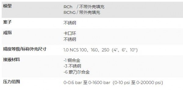 ARMANO 標準壓力表1201系列