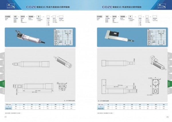 CAAP間接電動缸